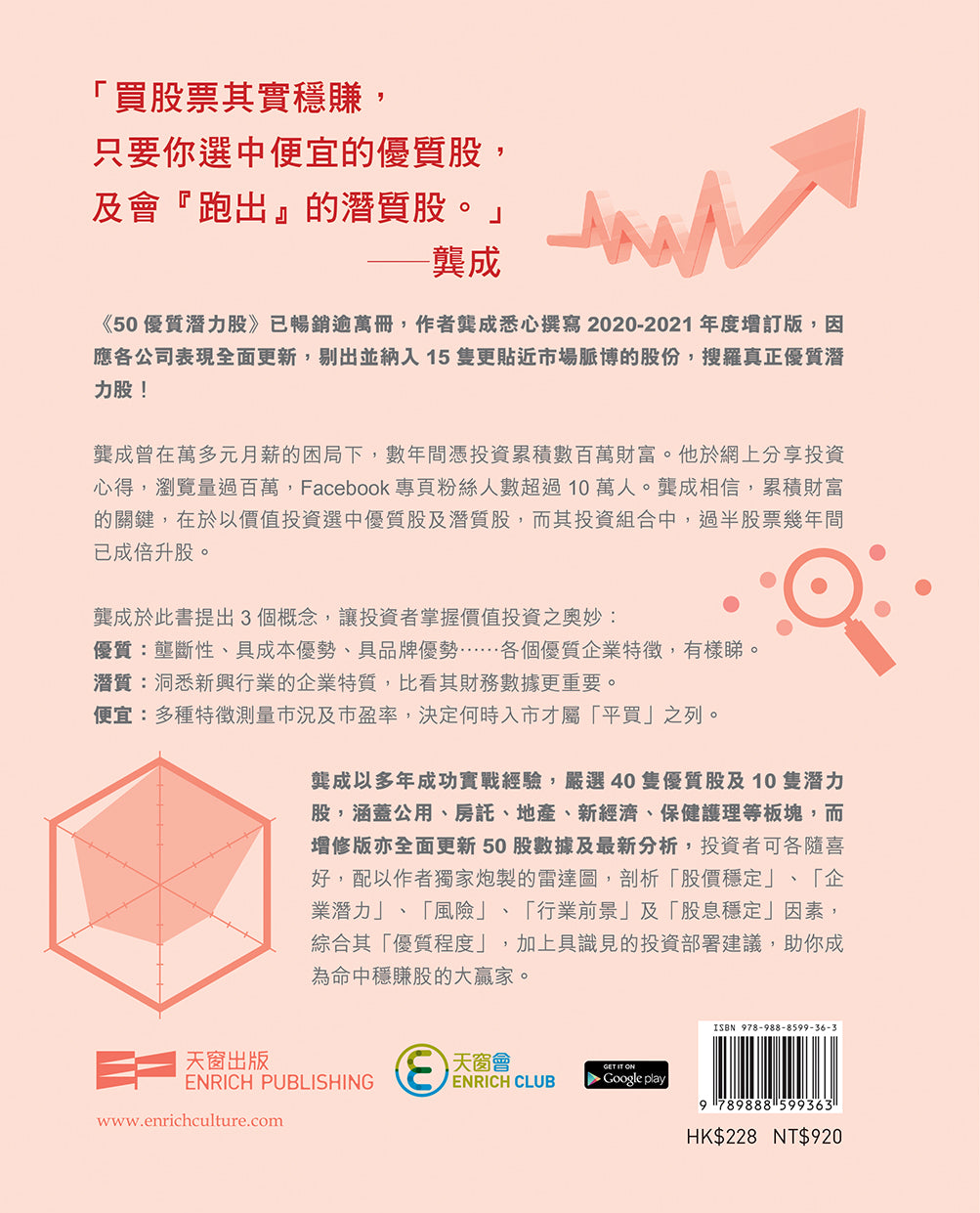 50優質潛力股(2020-2021年度增訂版)(龔成)